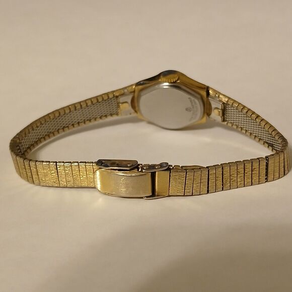 Vtg Waltham Women's Gold Tone 17 Jewels Manual Wind Analog Stainless Steel Watch - Picture 5 of 14
